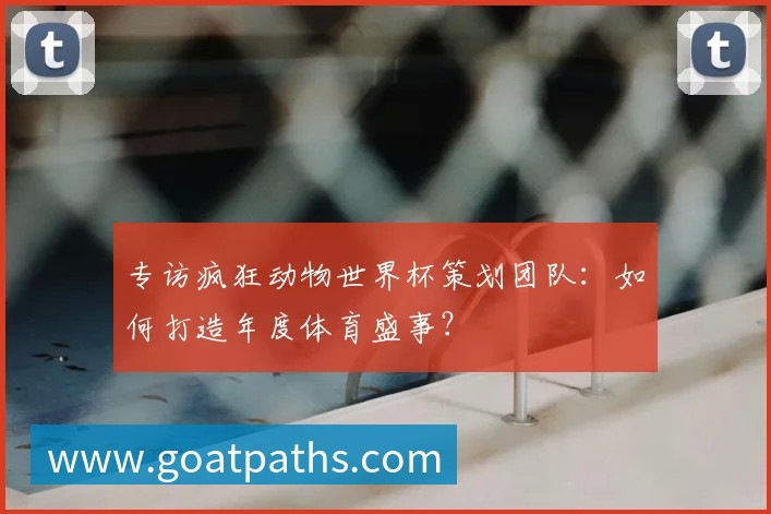 专访疯狂动物世界杯策划团队：如何打造年度体育盛事？